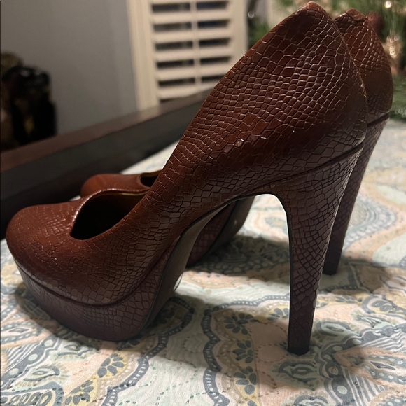 Price ⬇️! Jessica Simpson beautiful brown heels! - Picture 4 of 5